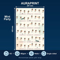 Mint Party - Auraprint personalised gift wrap